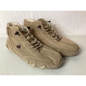 LDECK  Australian Suede Boxing Shoes Men's Size (EU36) Tan Chukka‎ Boots (US 7)